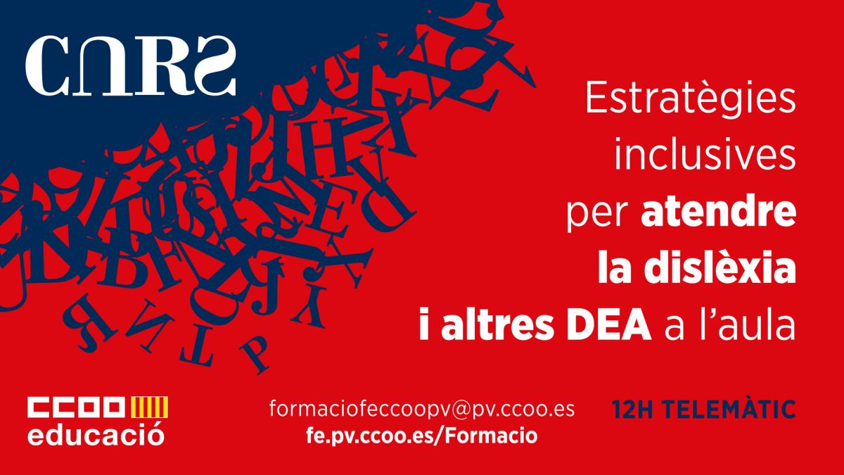 Curs Estratègies per atendre la dislèxia i altres DEA a l'aula