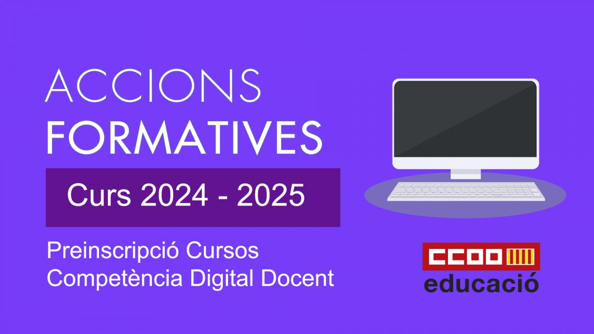 Cursos Competncia Digital Docent 2024-25
