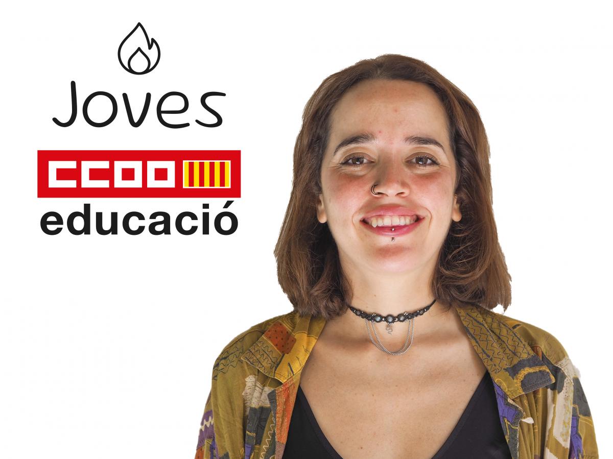 Barbara Verdejo responsable de Joves d'Educaci CCOOPV