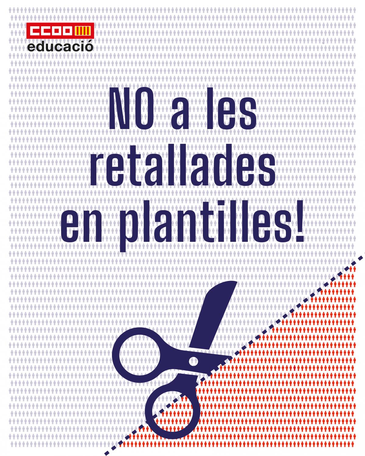 No a les retallades en plantilles