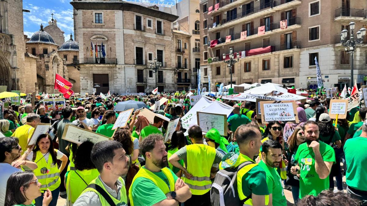 Manifestació de València.